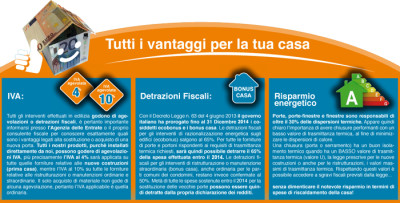 Vantaggi casa 2014 400x203 Sfoglia il volantino 2015