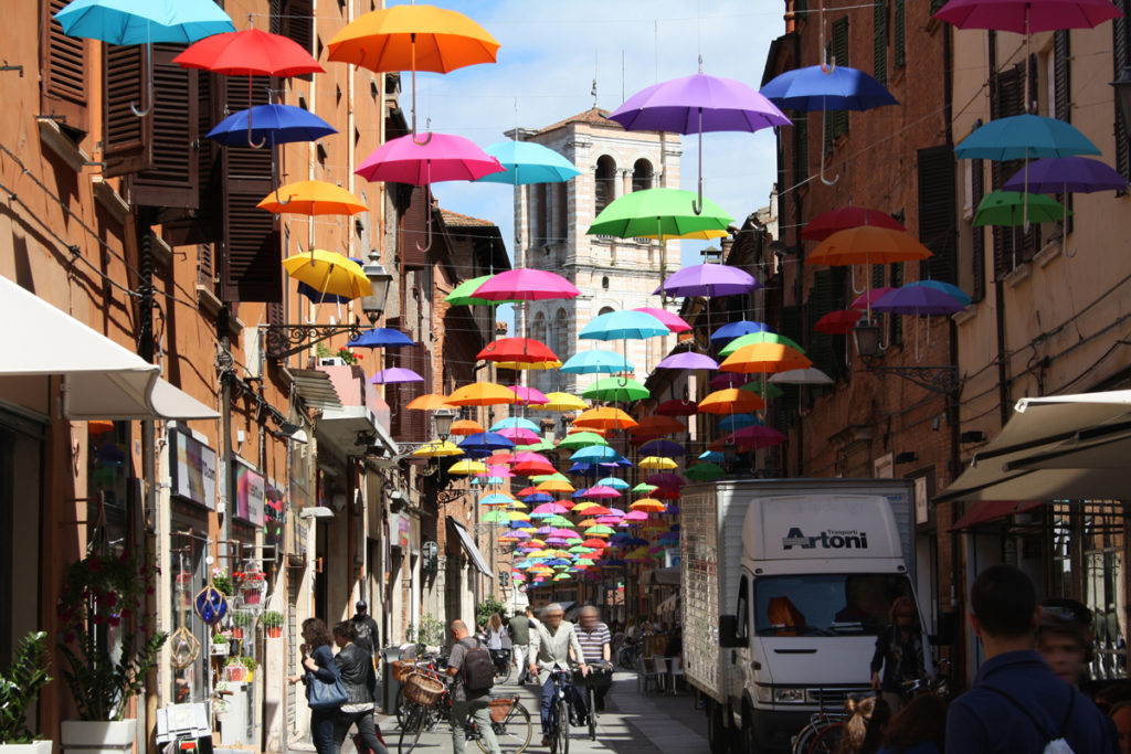 lavori06 1024x683 Metti Ferrara, un giro per il centro storico...