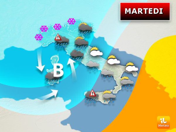 martedi 181119 600x450 Allerta Meteo: non farti trovare impreparato!