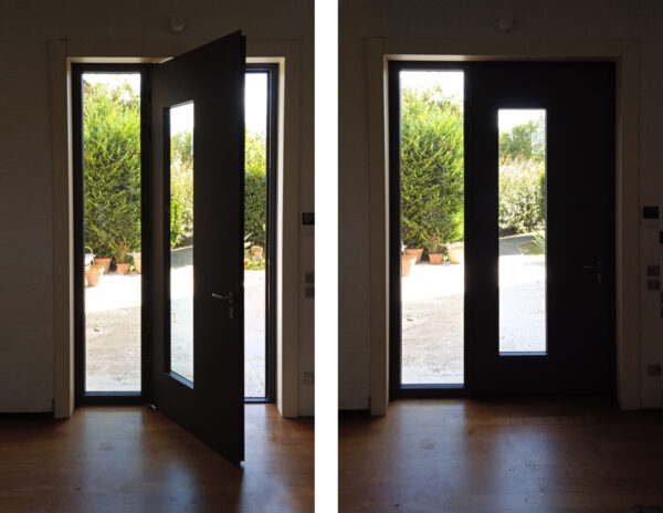 WhatsApp Image 2023 08 28 at 15.47.29 3 600x464 Portoncino Blindato: sicurezza, luce, design con Pirnar CarbonCore